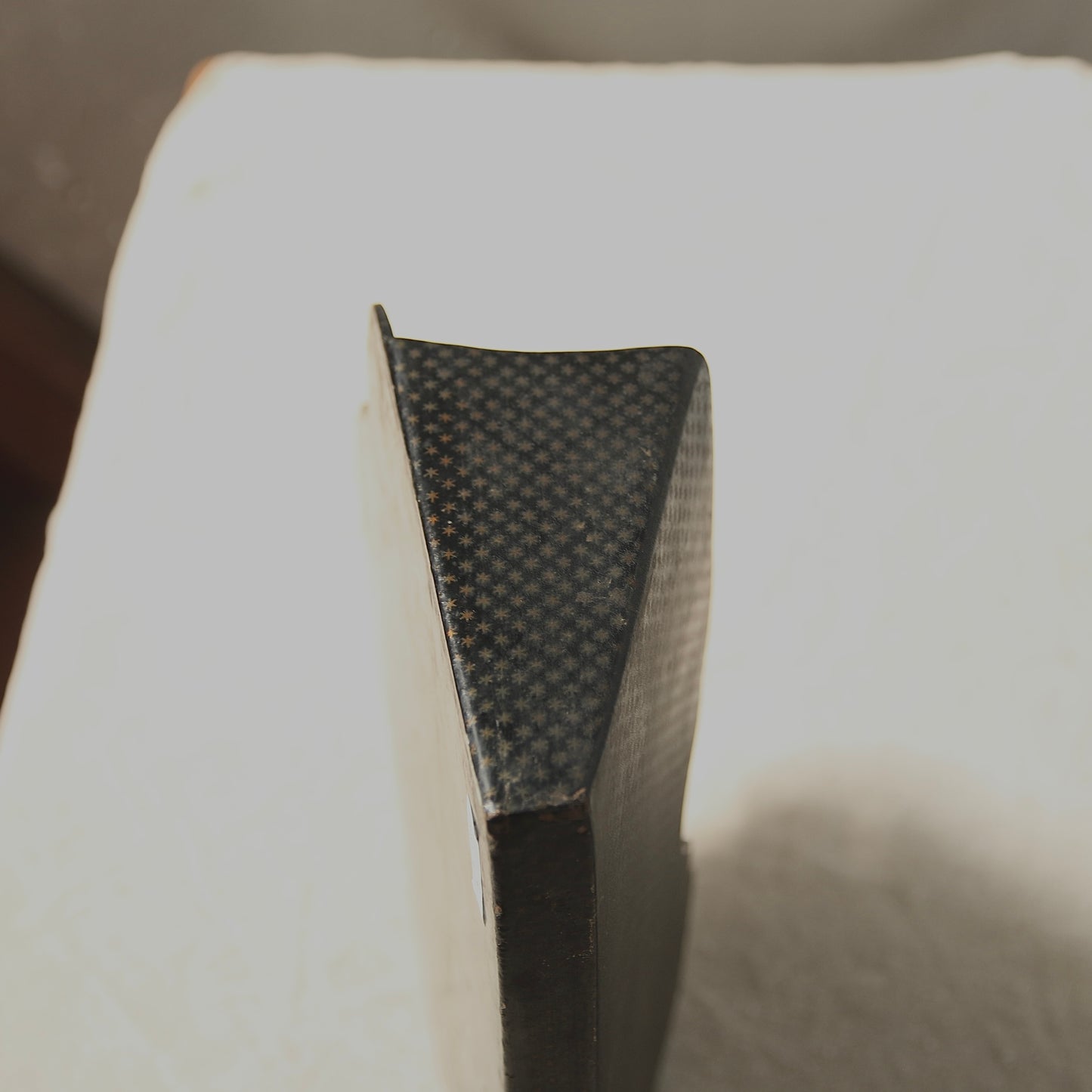 Papier mâché letter case