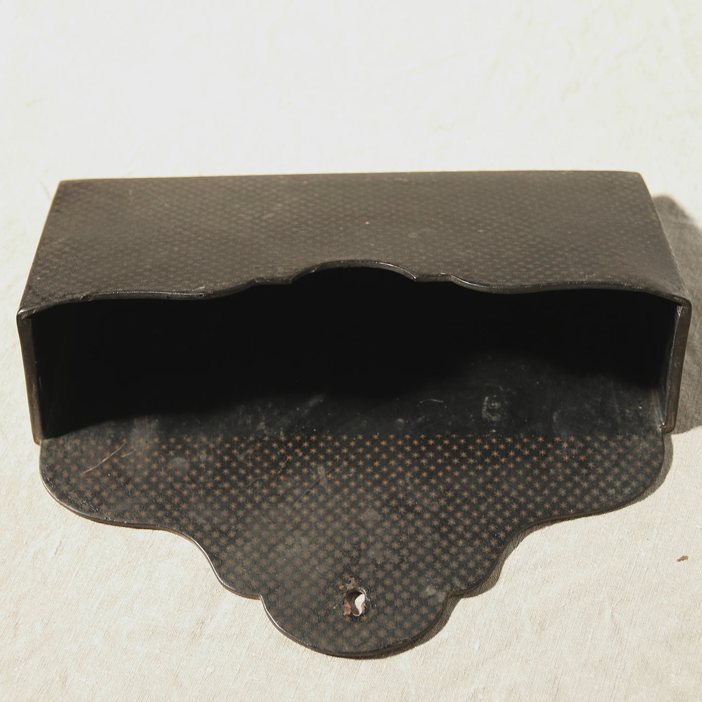 Papier mâché letter case