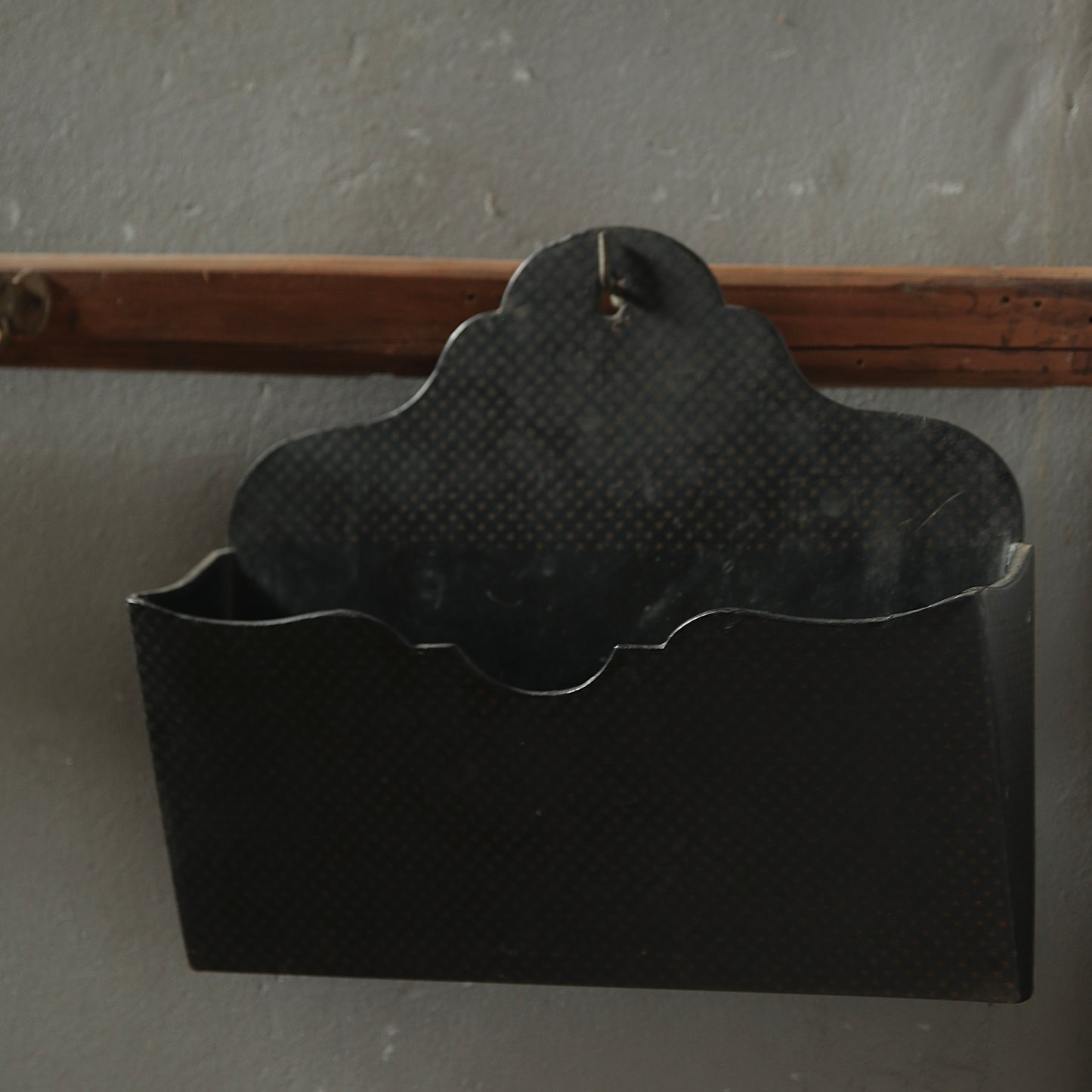 Papier mâché letter case