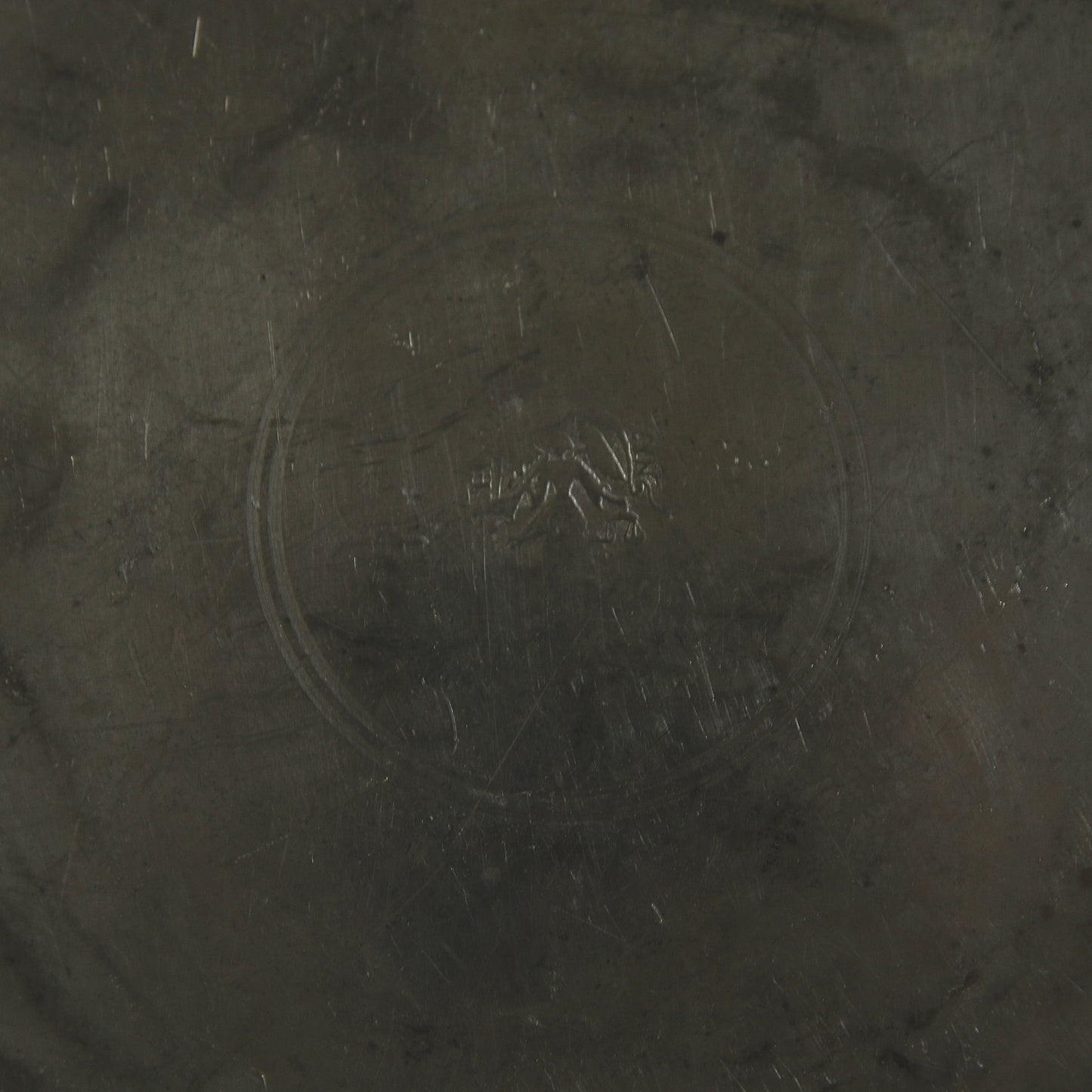 Pewter plate