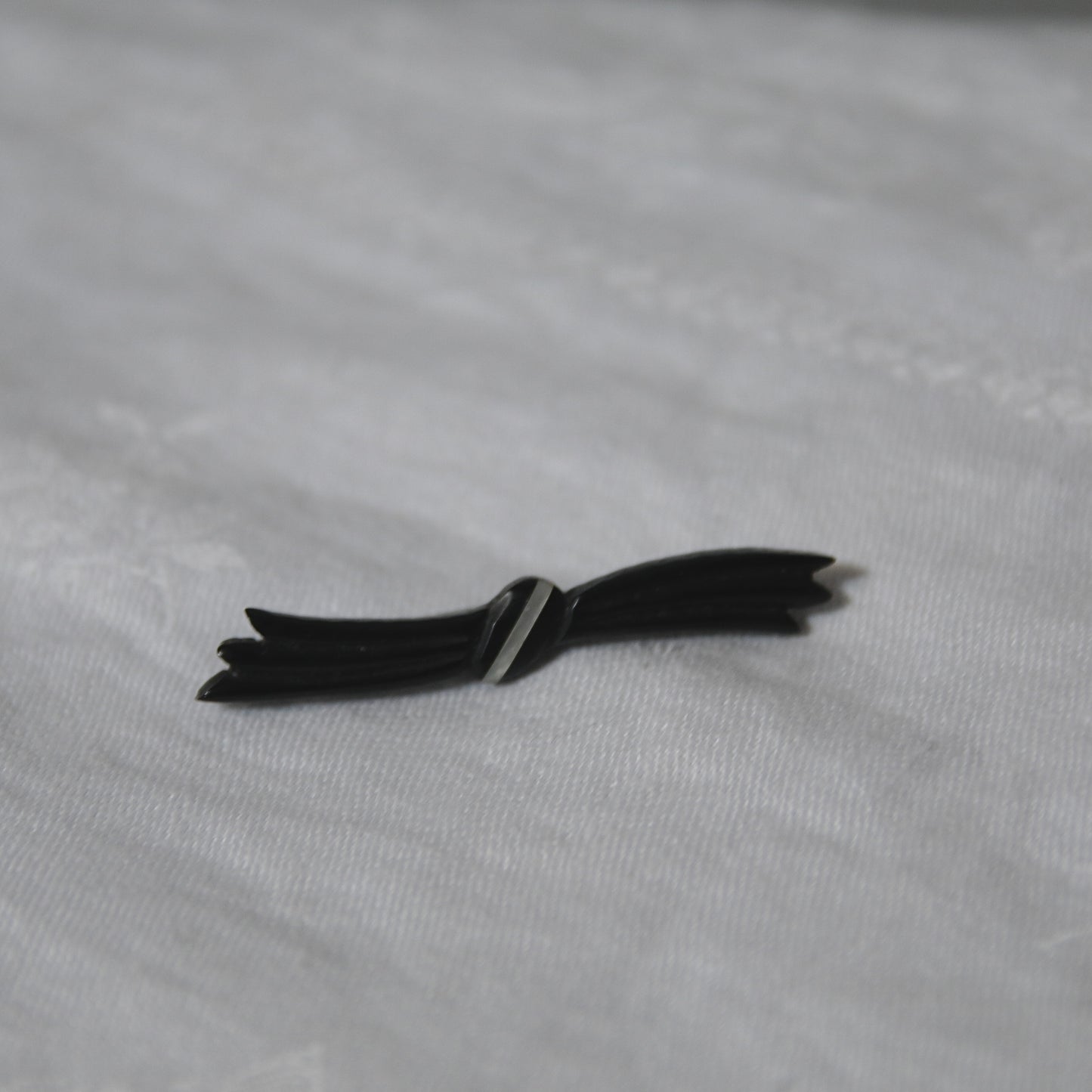 Jet brooch