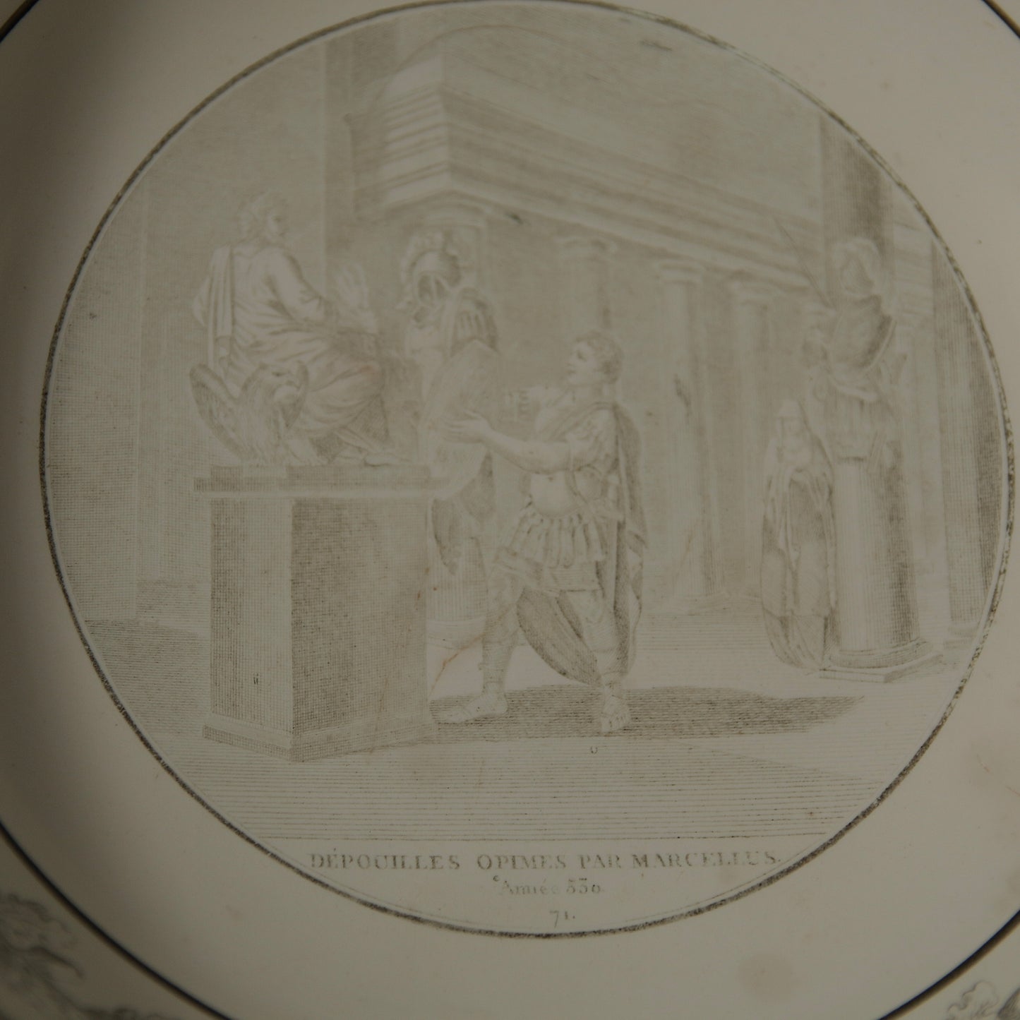 Grisaille plate