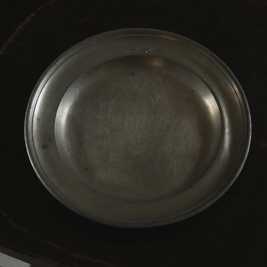 Pewter plate