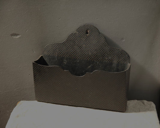 Papier mâché letter case
