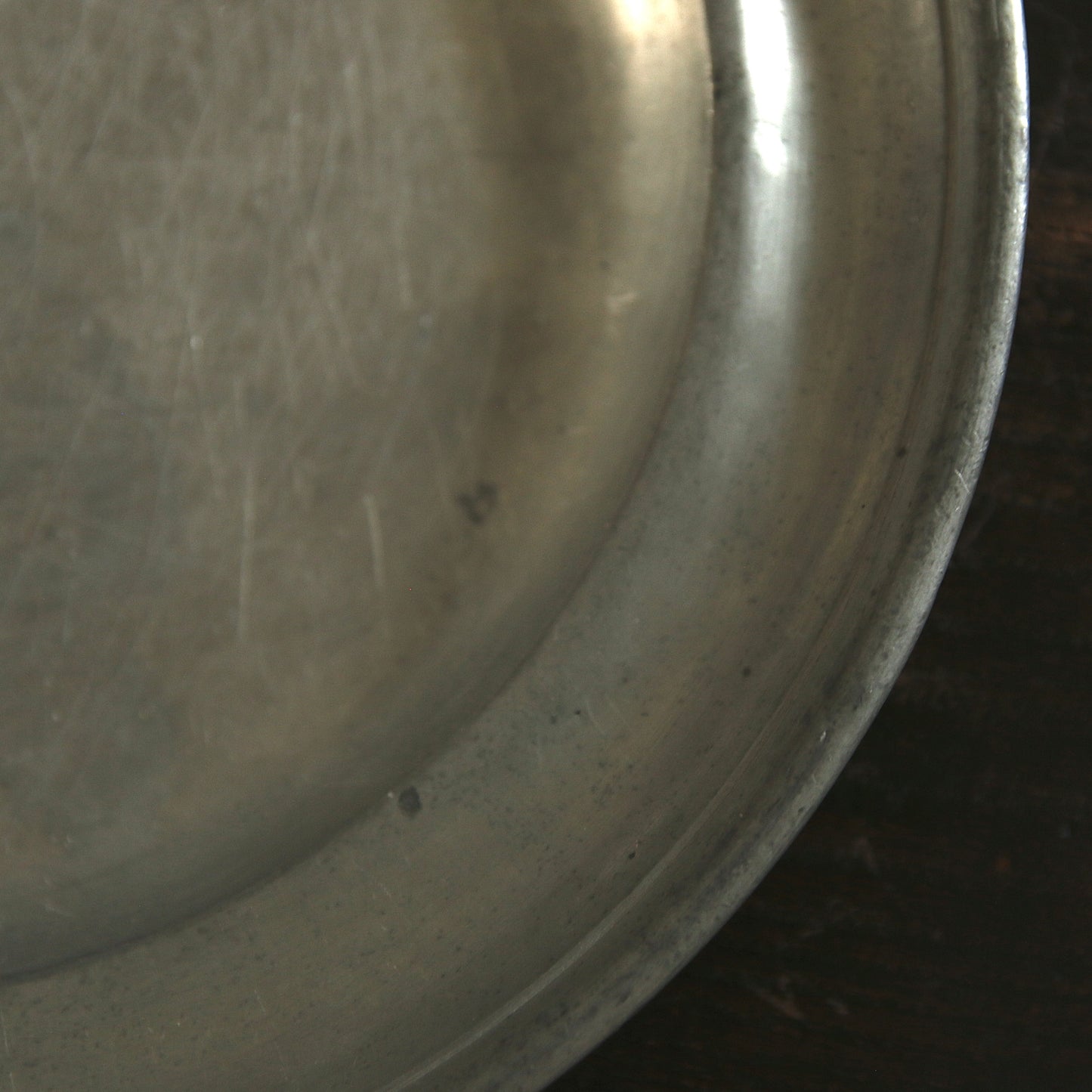 Pewter plate