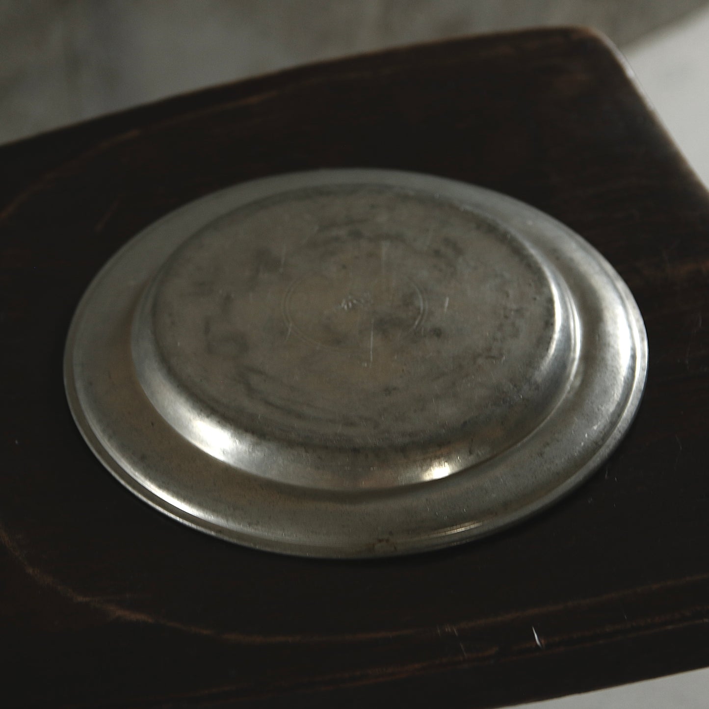 Pewter plate