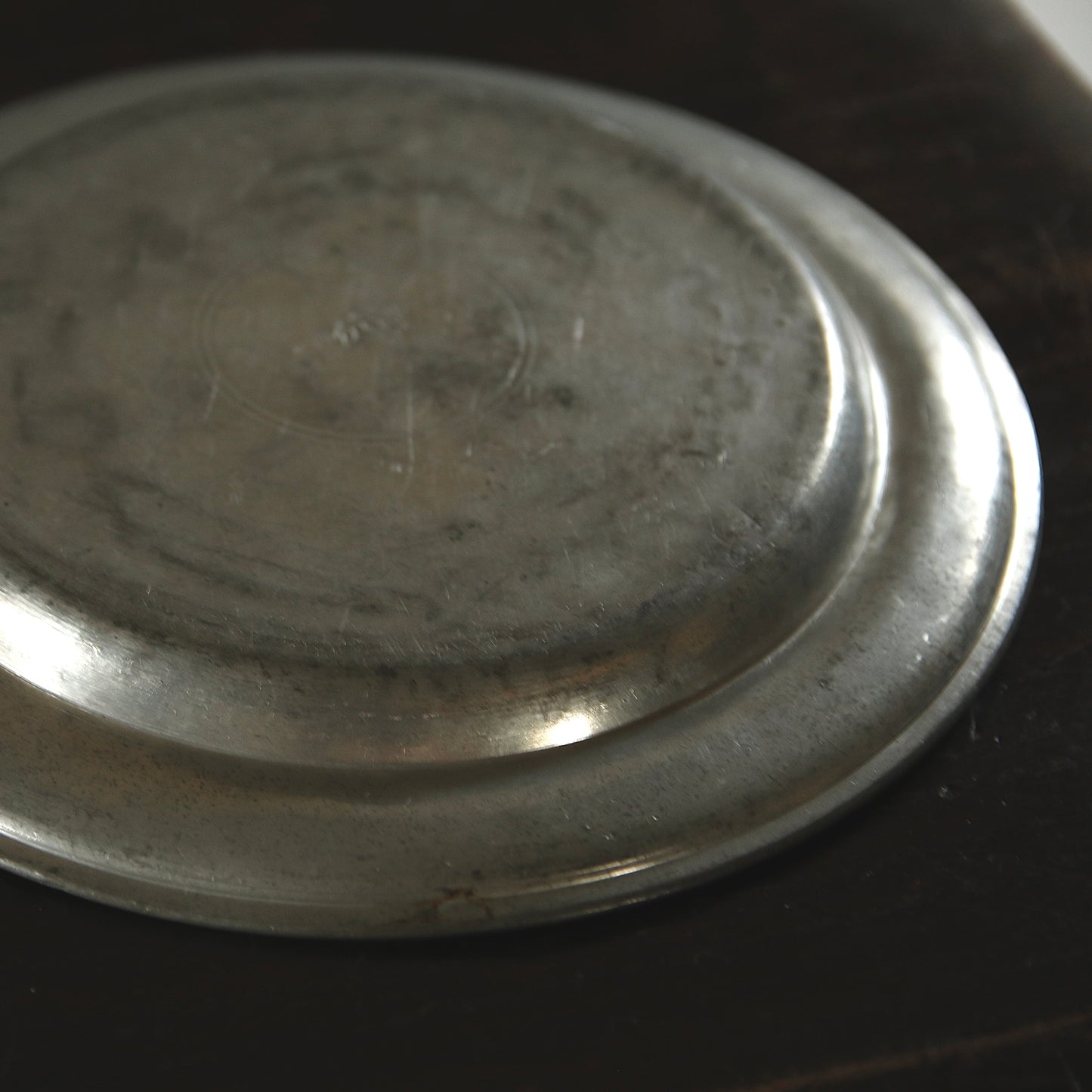 Pewter plate