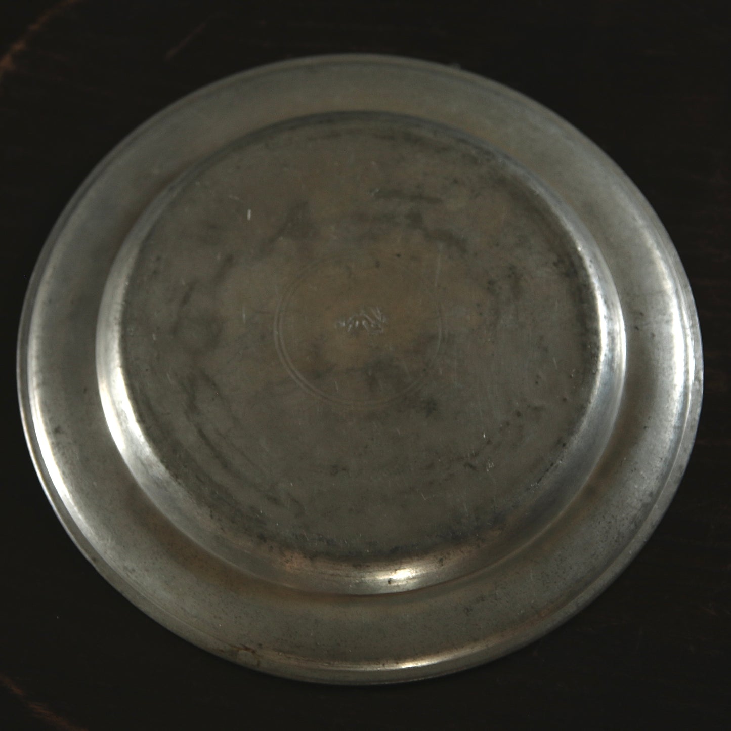 Pewter plate